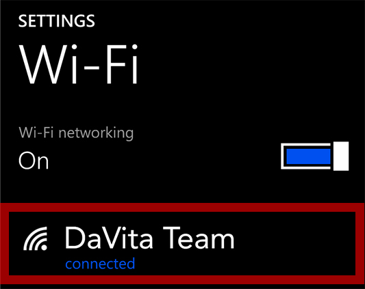 DaVita-Team Network